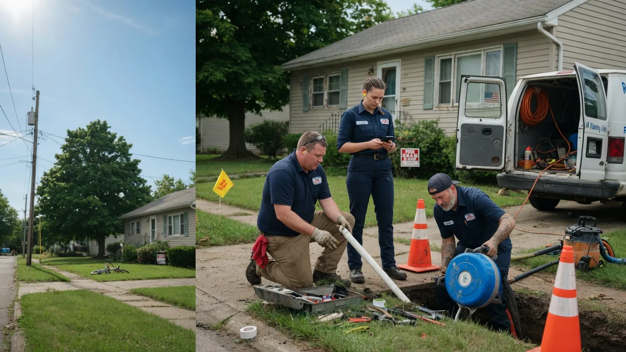 Sewer Line Repair in Enon Valley, PA near me